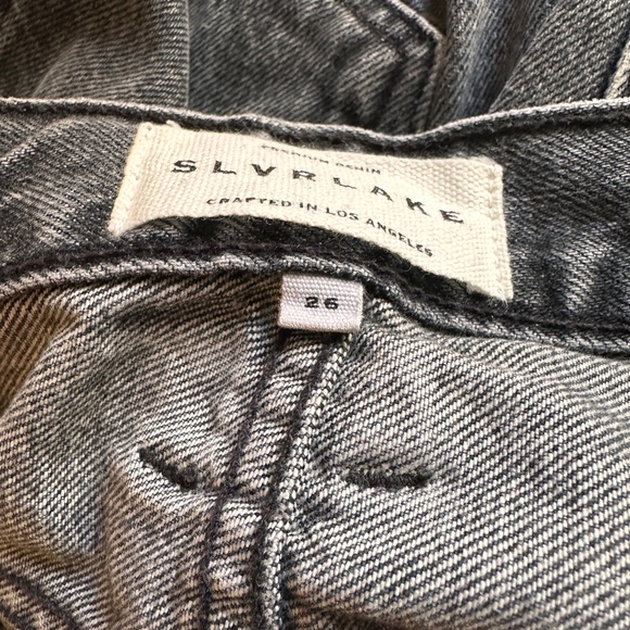 SLVRLAKE Brooklyn Relaxed Straight Leg Jeans - Picture 11 of 12